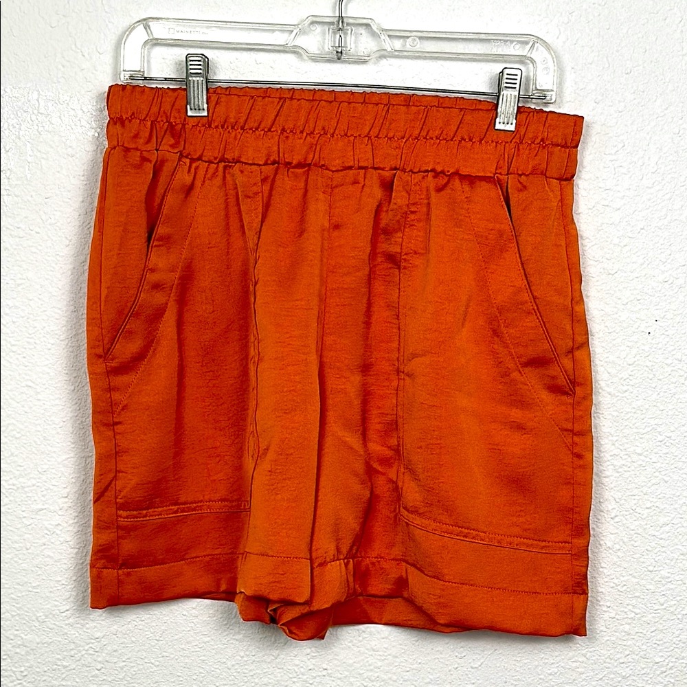 A New Day High Waist Orange Shorts